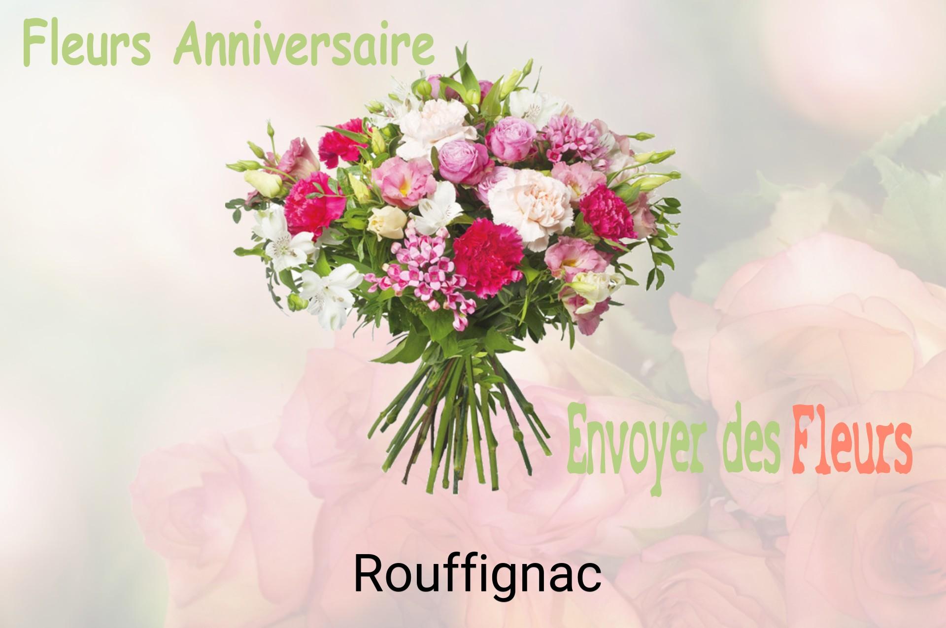 Bouquet de fleurs d’anniversaire livré à Rouffignac